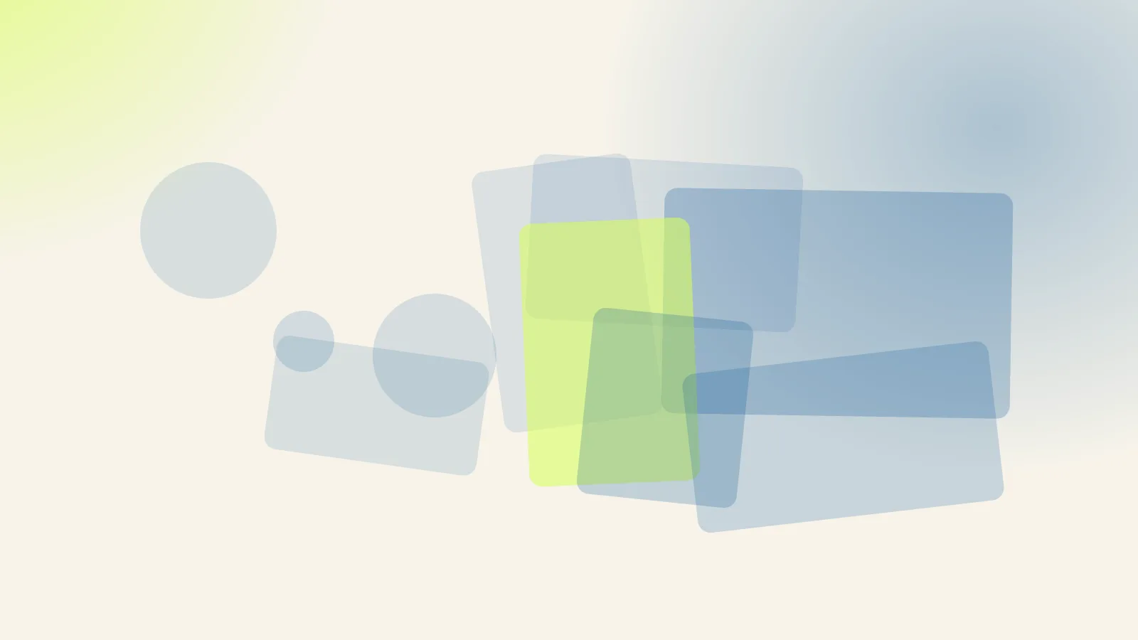 A cut-paper illustration seen from above: a wall calendar with a week of empty squares, a fountain pen, a scatter of sticky notes each carrying one word, and a phone lying face down.